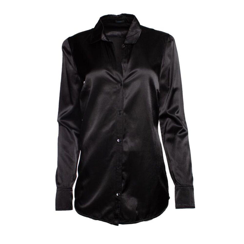 Joseph Stacy Satin blouse in black